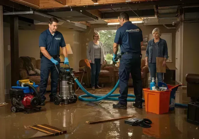 Basement Water Extraction and Removal Techniques process in La Grange, NC